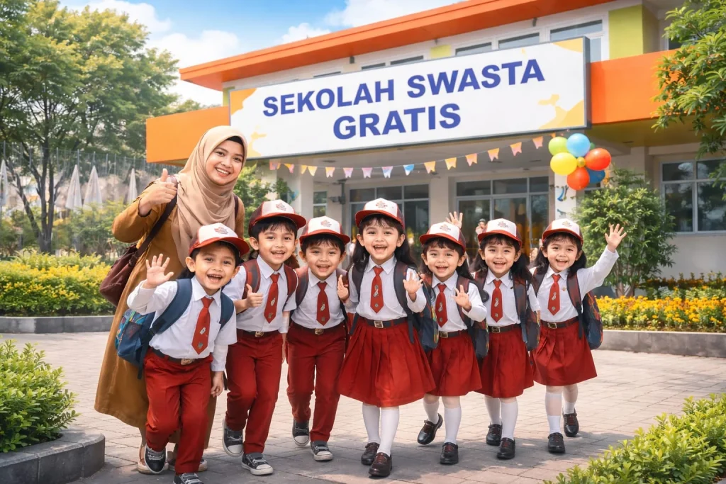 103 Sekolah Swasta Gratis di Jakarta Siap Buka Pintu untuk SPMB 2026