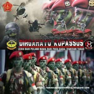 15 Kata-Kata Ucapan HUT Kopassus 2026 Terbaru Penuh Semangat