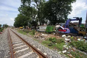 324 Hunian Relokasi Warga Bantaran Rel Senen Mulai Dibangun