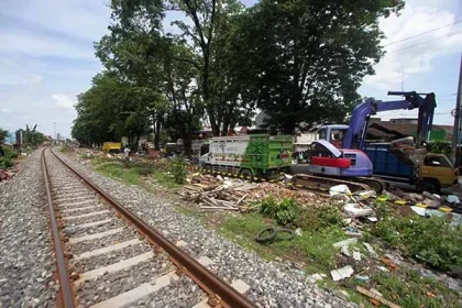 324 Hunian Relokasi Warga Bantaran Rel Senen Mulai Dibangun