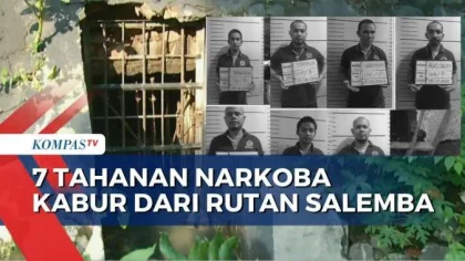 5 Tahanan Narkoba OKU Kabur, Buka Borgol Saat Menuju Rutan