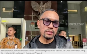 Ahmad Sahroni Serahkan Rp 300 Juta ke KPK Palsu, Ternyata Rencana Jebakan Penipu