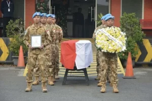 Air Mata Keluarga Sambut Jenazah Prajurit UNIFIL di Bandara Soekarno-Hatta