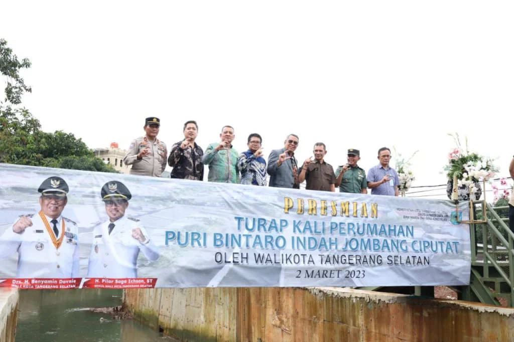 Aliran Kali Ciputat di Bintaro Terputus, Jalur Diduga Berubah Fungsi