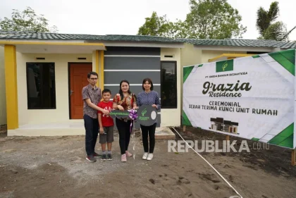 Ara Puji Proyek Rumah Subsidi Greysia Polii di Tomohon, Sulawesi Utara
