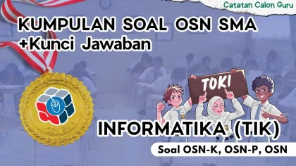 Bank Soal OSN SMA 2026: Materi Lengkap & Link Unduh PDF Gratis
