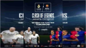 Barca Legends Hajar DRX Legends 3-0 dalam Clash of Legends di GBK