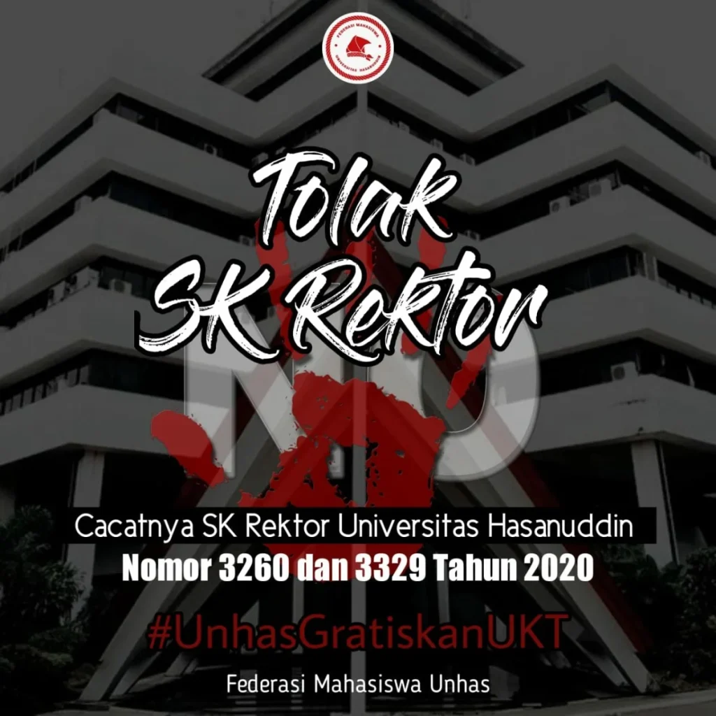 BEM UI Tolak SK Rektor Nomor 105/SK/R/UI/2026 tentang Tarif Sewa Ruangan Kampus