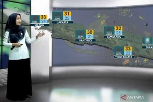 BMKG Prediksi Jabodetabek Diguyur Hujan pada Minggu, 11 April 2026