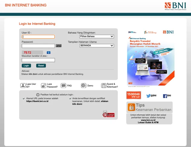 BNI (BBNI) Tutup Internet Banking Bertahap Mulai 21 April 2026, Sementara Layanan Cabang Terbatas di Hari Libur Paskah