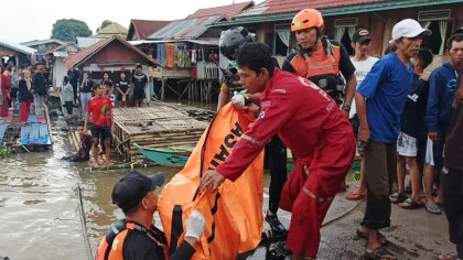 Bocah 11 Tahun Tenggelam di Kertapati Ditemukan Meninggal Dunia
