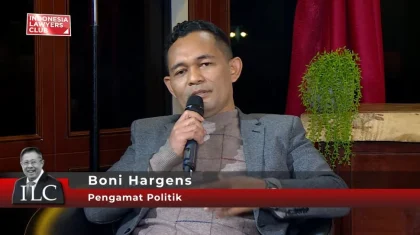 Boni Hargens Kritik Pernyataan Saiful Mujani Sebagai Tamparan Bagi Partai Politik