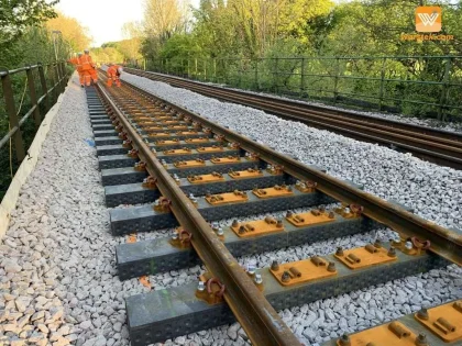 BRIN Hadirkan Bantalan Rel Karet Komposit untuk Tingkatkan Keamanan Jalur Kereta