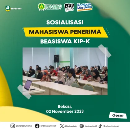 BSI Scholarship Talenta KIP-K 2026 Buka Pendaftaran Mahasiswa KIP Semester 6, Deadline 30 April 2026