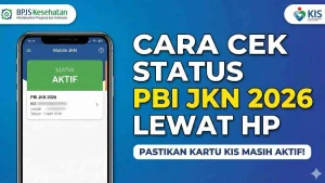 Cara Praktis Cek Penerima BPJS PBI 2026 Secara Online Lewat HP