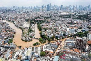 Ciliwung Meluap, 21 RT di Jakarta Selatan dan Timur Terendam Banjir