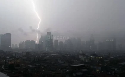 Cuaca Jabodetabek Hari Ini: Waspada Hujan Lebat Disertai Petir – Update BMKG 1 Mei 2026