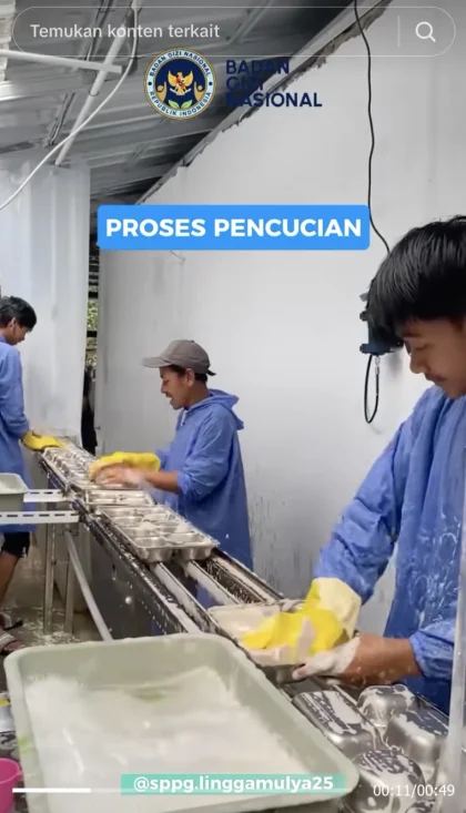 Dapur MBG Tangerang Libatkan 11 Napi sebagai Relawan Pencuci Ompreng