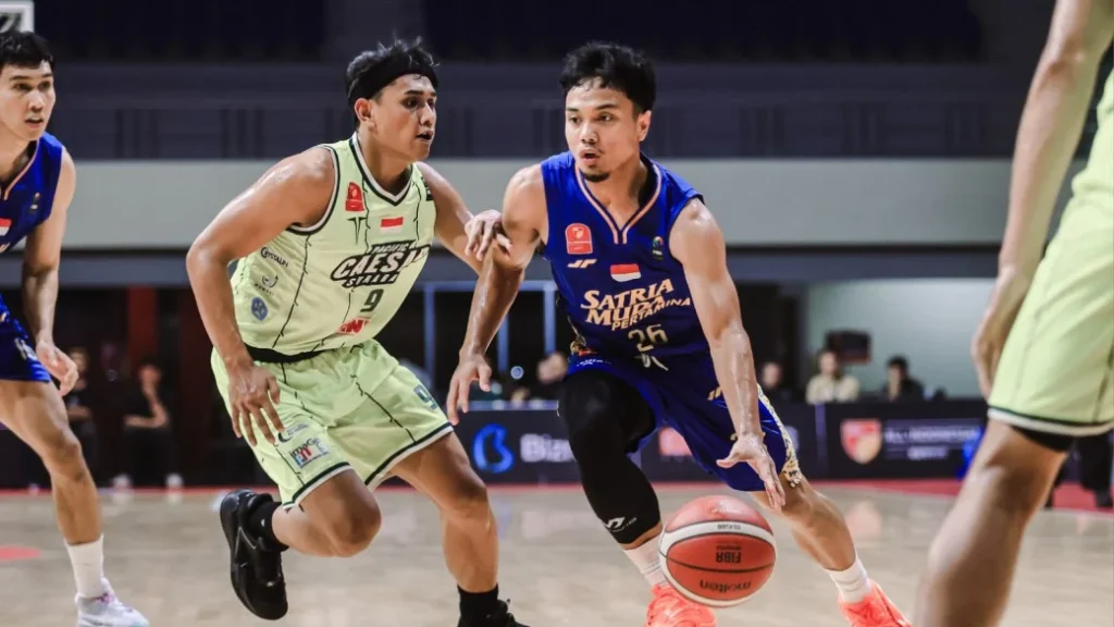 Debut Impresif Duo Asing Satria Muda Bawa Kemenangan Telak atas Pacific Caesar
