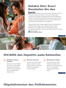 Detect Me: Inovasi Deteksi Dini Kesehatan Ibu Hamil dan Janin