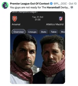 Drama VAR Laga Atletico vs Arsenal: Simeone dan Arteta Beda Pendapat soal Penalti
