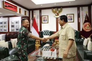 Dudung Temui Prabowo di Istana Bahas Pertahanan Indonesia dan Geopolitik Global