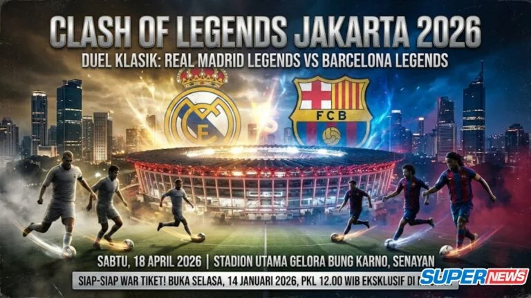 Fans Barca Datang ke GBK untuk Saksikan Martin Montoya di Clash of Legends 2026