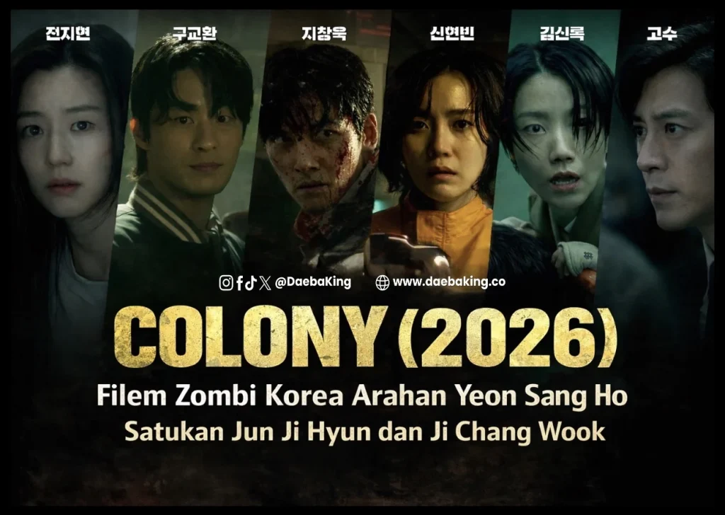 Film Zombie 'Colony' Karya Yeon Sang‑ho Siap Tayang Agustus 2026, Perdana di Cannes