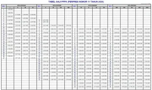 Gaji PPPK 2026 Naik: Detail Gaji ke-13 Juni Tanpa Potongan (Tabel Lengkap)