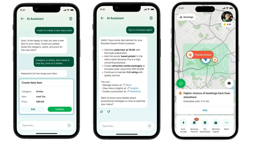 Grab Luncurkan 13 Fitur AI Baru, Bantu Merchant dan Pengemudi Tingkatkan Inklusivitas