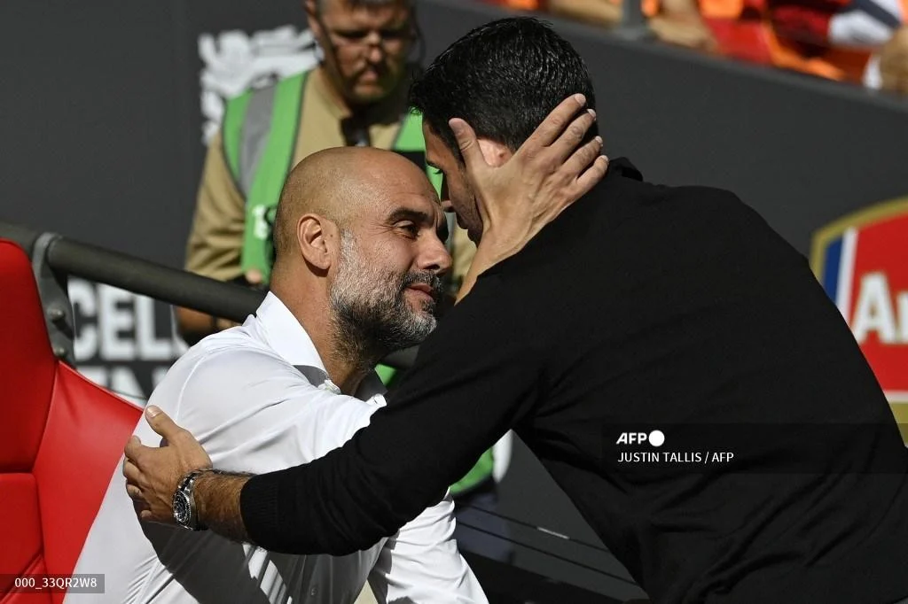 Guardiola Sesumbar Ancaman ke Arteta Jika Arsenal Menang di Etihad