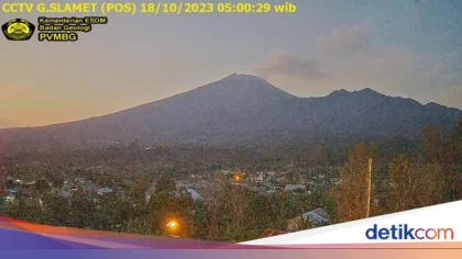 Gunung Slamet Naik Status Waspada, Batas Aman Diperluas hingga 3 km: Warga Diminta Tingkatkan Kewaspadaan