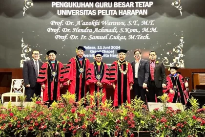 Guru Besar UPH: Lima Profesor Baru Diumumkan, Perkuat Kompetensi Akademik