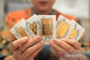 Harga Emas Turun Rp20.000, Kini Rp2.868.000 per Gram di Akhir Pekan