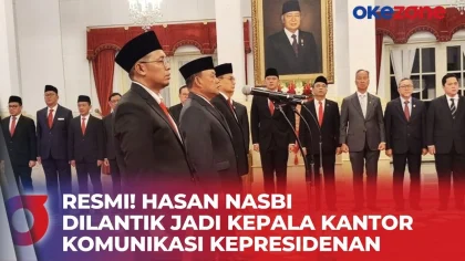 Hasan Nasbi Resmi Dilantik Sebagai Penasihat Khusus Presiden Bidang Komunikasi