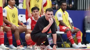 Hector Souto Kuasai Bahasa Indonesia, Bikin Gempar Konferensi Pers Pasca Laga ASEAN Futsal 2026