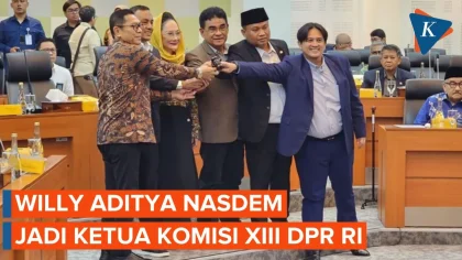 Isu Merger NasDem-Gerindra Kembali Mengemuka, Willy Aditya Singgung Saat RDP Komisi XIII