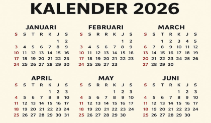 Jadwal Libur Sekolah April 2026 Berubah: Jumat Agung Jadi Hari Libur Nasional dan Ciptakan Long Weekend