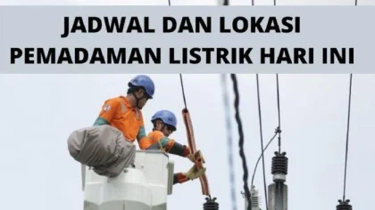 Jadwal Pemadaman Listrik Sementara di Yogyakarta, Sabtu 18 April 2026