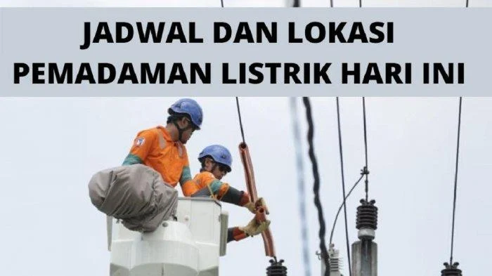Jadwal Pemadaman Listrik Sementara di Yogyakarta, Sabtu 18 April 2026