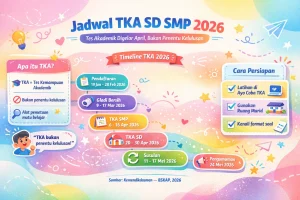Jadwal Tes Kemampuan Akademik (TKA) 2026 untuk SD dan SMP: Waktu, Materi, dan Simulasi Persiapan