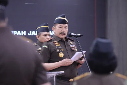 Jaksa Agung Lantik 14 Kajati, Tekankan Kendali Narasi Publik dan Pengawasan Ketat