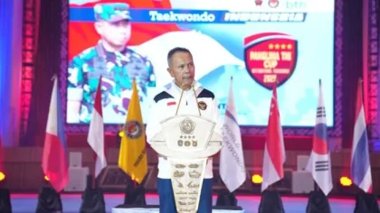 Jenderal Kopassus Richard Tampubolon Dukung Atlet Taekwondo Indonesia Buat Kejutan Internasional