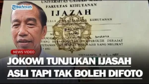 Jokowi Tolak Permintaan JK Tunjukkan Ijazah Asli, Katakan Hanya Dibuka di Persidangan