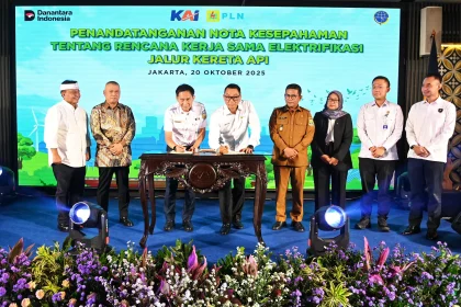 KAI Perluas Elektrifikasi di Sukabumi untuk Dorong Peningkatan Volume Penumpang