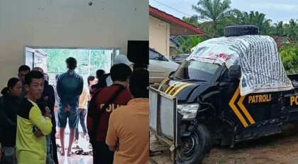 Kapolsek Tebet Batalin Tuduhan Mobil Polisi Tabrak Warga, Video Viral Jadi Sorotan