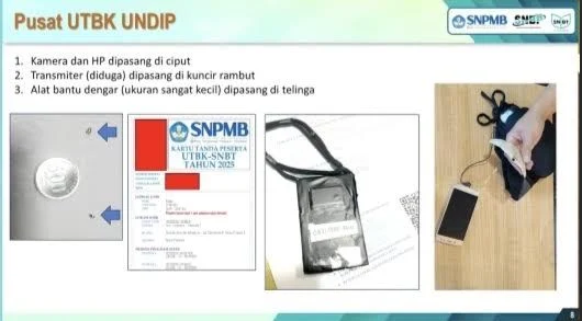 Kecurangan SNBT di Undip: Peserta Tertangkap Pakai Alat Dengar, Dibawa ke THT dan Diserahkan ke Polsek