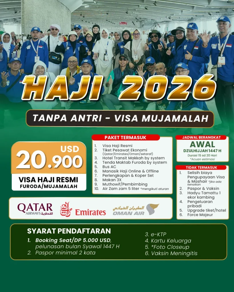 Kemenhaj Tegaskan Tidak Ada Haji Furoda 2026, Saudi Tak Terbitkan Visa