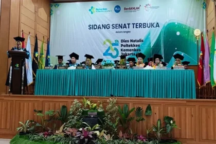 Kemenkes Soroti Peran Strategis Poltekkes Kemenkes Jakarta II di Dies Natalis ke-25