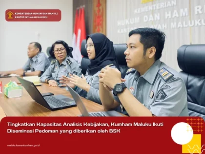 Kemenkum NTB Ikut Diseminasi Pedoman AIEK 2026, Evaluasi Kebijakan di Wilayah via Zoom